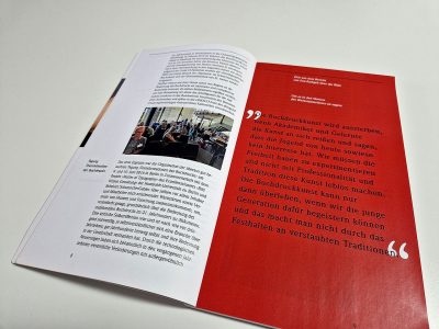 Foto Lektüre 10 Jahre Verein für die Schwarze Kunst